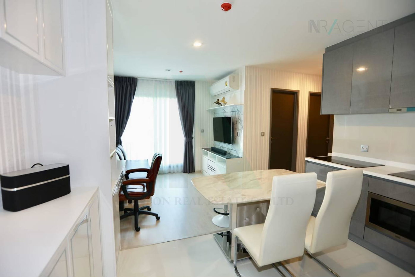 รูป 🚩 ขายคอนโด ริทึ่ม รางน้ำ อาคาร 1 ชั้น 11 2 ห้องนอน ขนาด 56 ตรม ใกล้ อนุสาวรีย์ชัยสมรภูมิ - รูปที่ 2/8