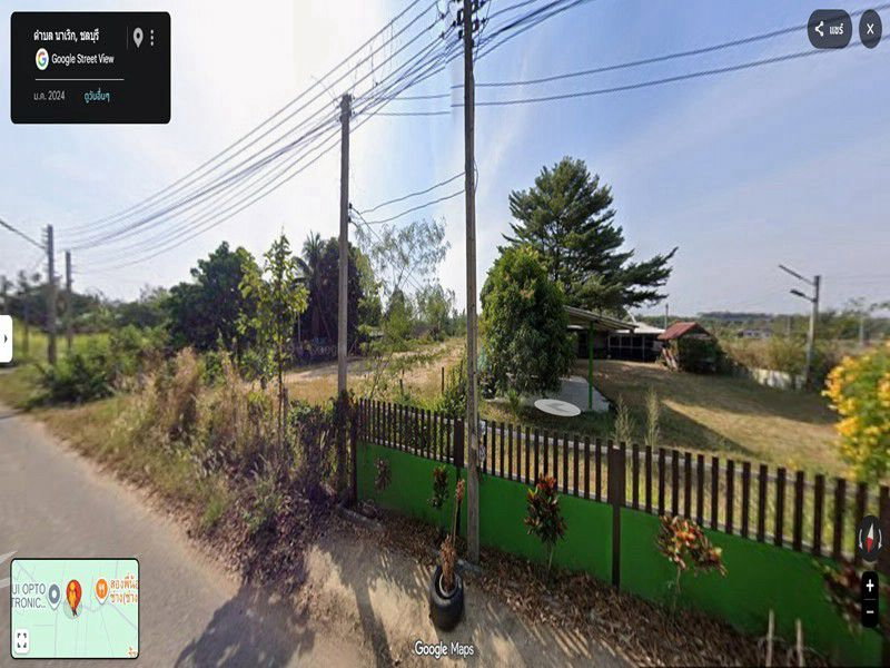 picture Land for sale with 3 houses in Phanat Nikhom District, Chonburi Province. - 2/9