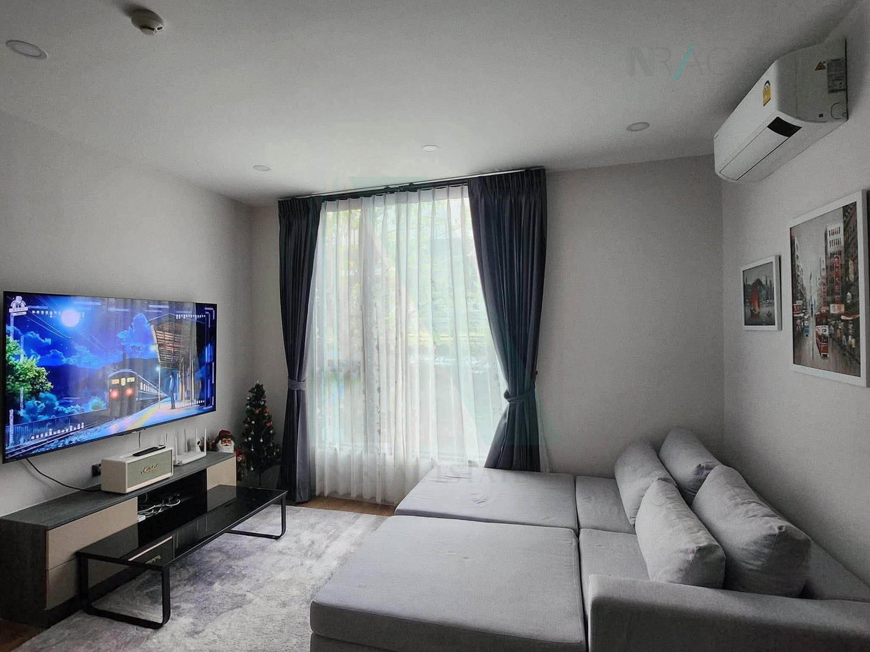 picture 🔺 For Rent Condo GROOVE RATCHADA - RAMA 9 Building 1, Floor 2, 1 BED PLUS, Room size 38 sqm - 2/8