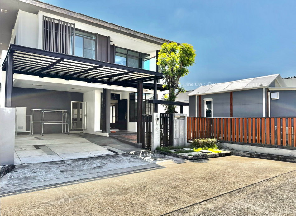 รูป Call : 094-564-8492 บ้านมัณฑนา รามอินทรา-วงแหวน เช่าบ้านเดี่ยว 6 ห้องนอน 2 หลังคู่ หลังบ้านต่อกัน พร้อมห้องแม่บ้าน ทำเลดี ใกล้แฟชั่นไอส์แลนด์ - รูปที่ 1/15