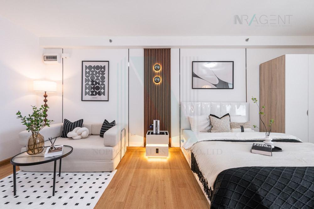 picture 🚩 For Sell Condo SUPALAI PARK ASOKE-RATCHADA Building 1, Floor 24,Studio, Room size 33 sqm - 1/8