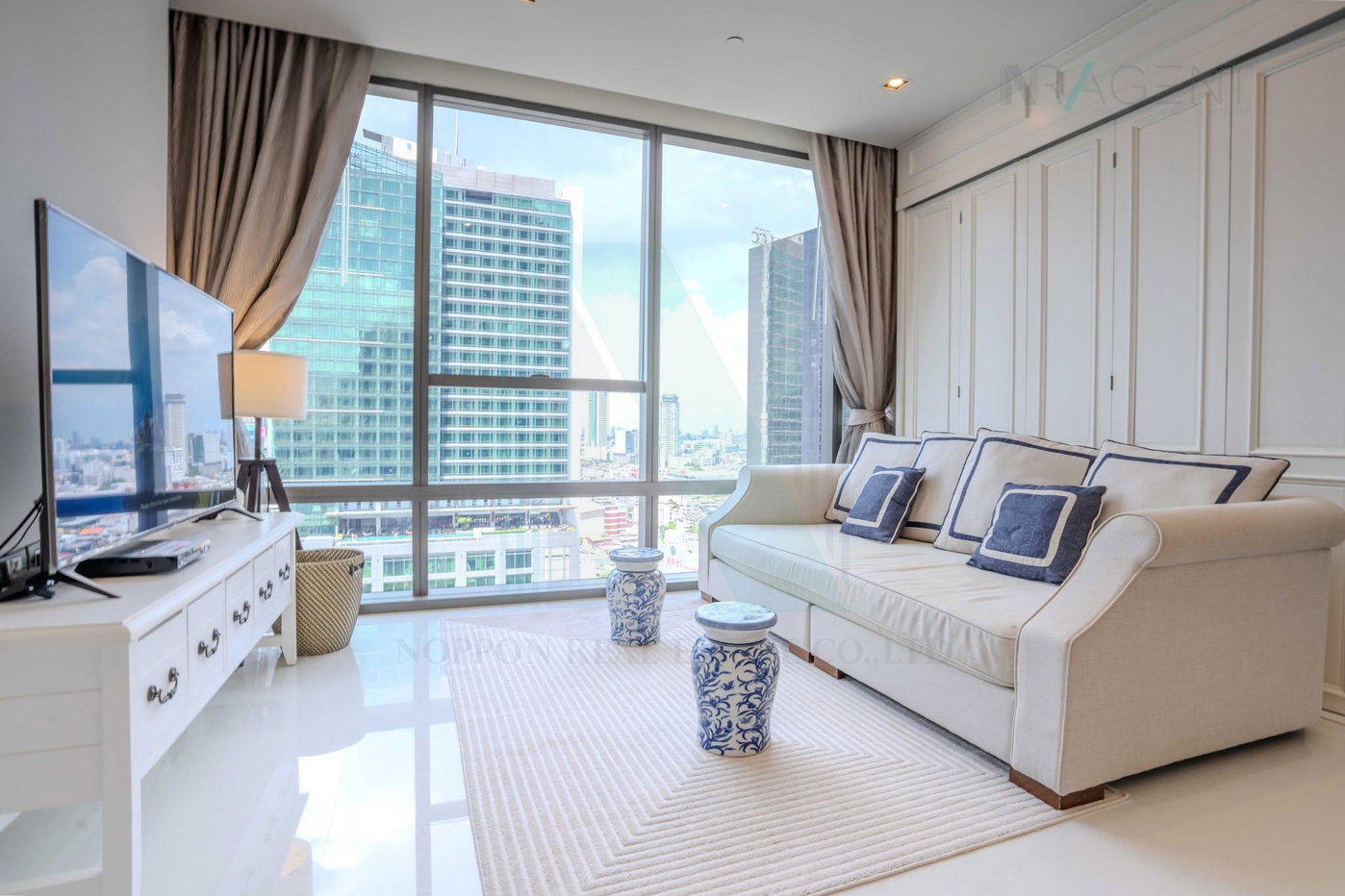 picture 🔺 For Sell Condo THE BANGKOK SATHON Building A, Floor 20,1 bed room, Room size 60 sqm - 2/8