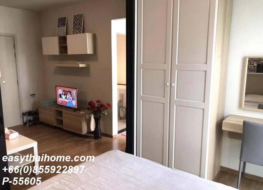 รูป P-55605 ให้เช่า  (ยูนิโอ สุขุมวิท 72) | 1 ห้องนอน เฟอร์นิเจอร์ครบ | ใกล้ BTS แบริ่ง | พร้อมเข้าอยู่ 📞 Line ID: @easythaihome | 085-592-2897 - รูปที่ 8/13