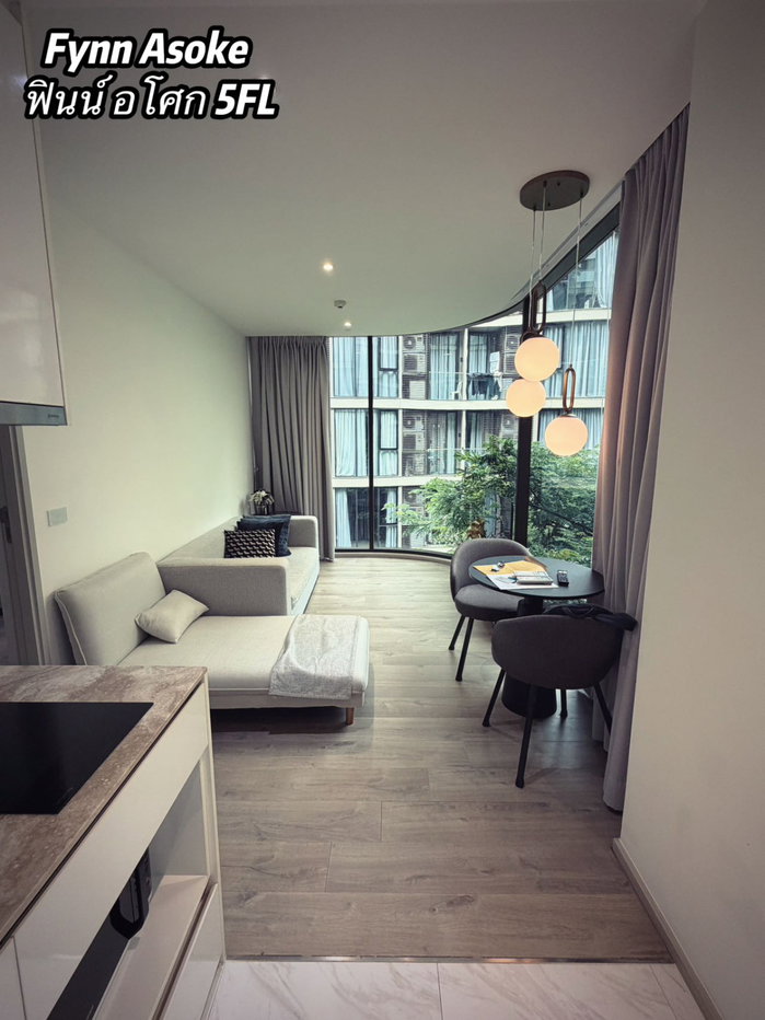 รูป 🌳🌳For rent Fynn Asoke condo 🌳🌳 ห้องสวย พร้อมอยู่ แต่งสวย จัดเต็ม มีหลายห้องให้เลือกชม ID LINE : @190evxgl - รูปที่ 1/12