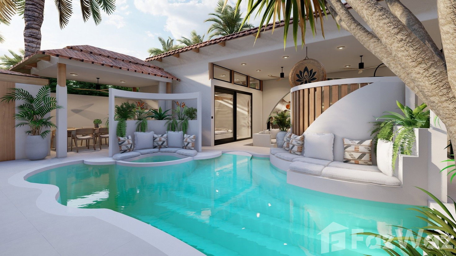 picture Leasehold Offplan Balinese Pool Villas in Maenam 6489461 - 1/19