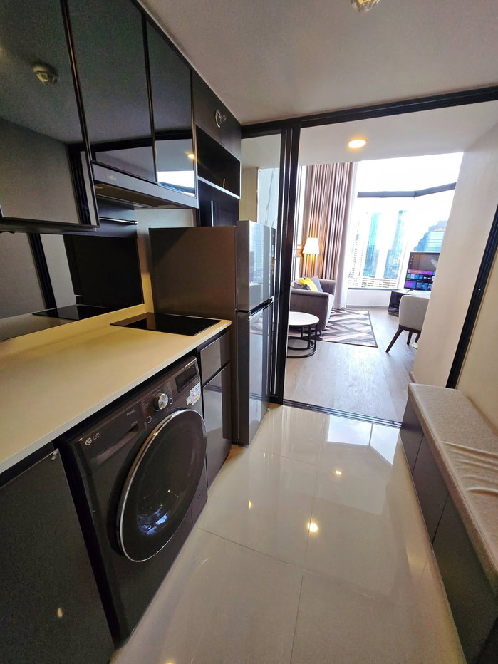 รูป 55,000 บาท/เดือน ✨  🏢 Park Origin Chula-Samyan - ห้องมุม Duplex 2 นอน ชั้น 19 - รูปที่ 6/8