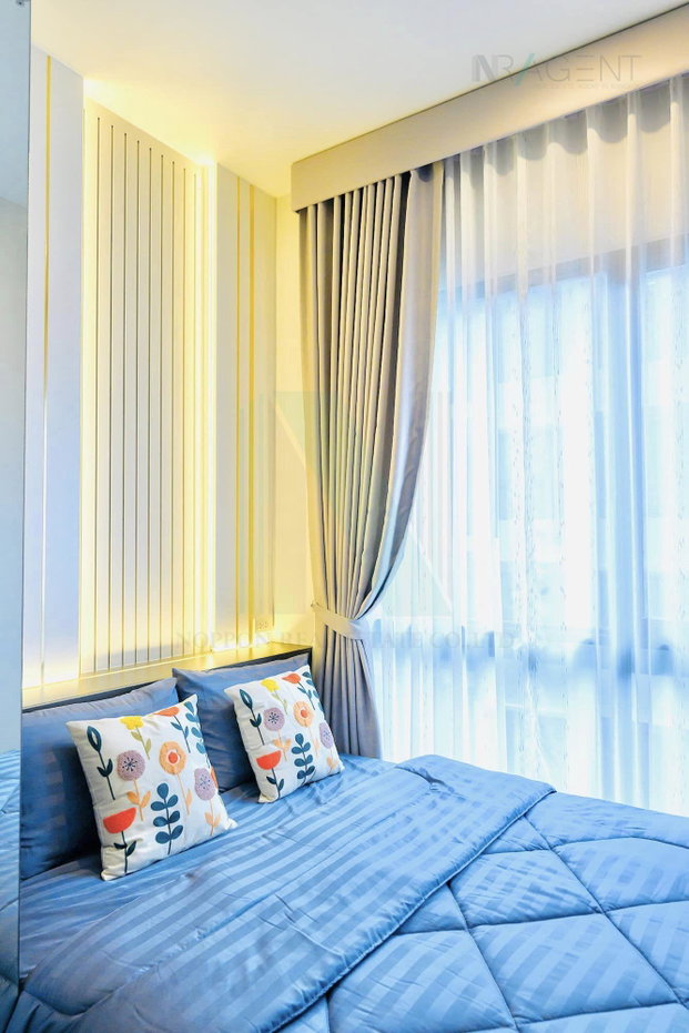 picture 🎊 For rent condo THE ORIGIN PLUG & PLAY RAMINTRA Building C, Floor 5,1 bed room, Room size 26 sqm - 7/8