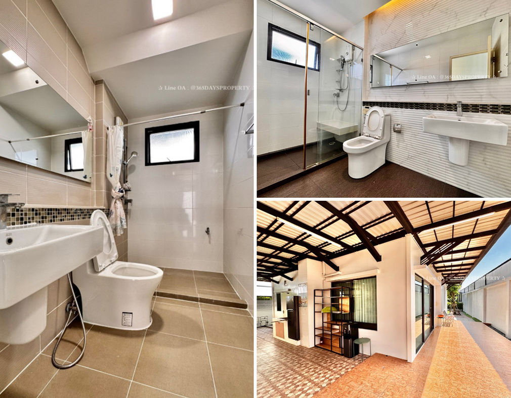 รูป Call : 094-564-8492 บ้านมัณฑนา รามอินทรา-วงแหวน เช่าบ้านเดี่ยว 6 ห้องนอน 2 หลังคู่ หลังบ้านต่อกัน พร้อมห้องแม่บ้าน ทำเลดี ใกล้แฟชั่นไอส์แลนด์ - รูปที่ 12/15