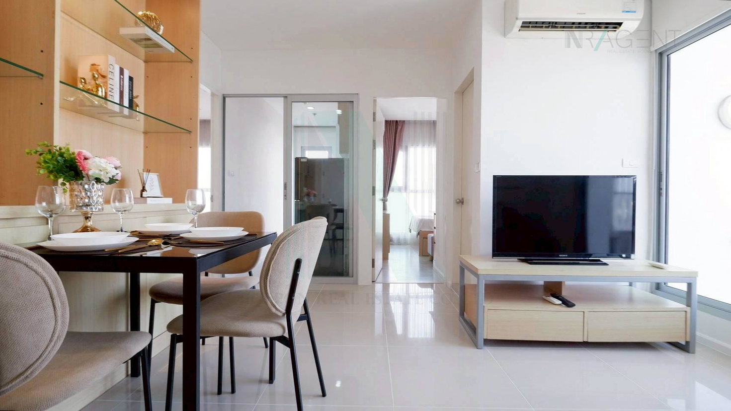 picture 🔺 For Sell Condo ASPIRE SUKHUMVIT 48 Building S, Floor 17,2 bed room, Room size 53 sqm - 3/8