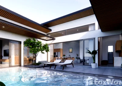 บ้านเดี่ยว ภูเก็ต : ขาย วิลล่า 2 ห้องนอน ในโครงการ จรรยา วิลล่า เฟส 2 6639043