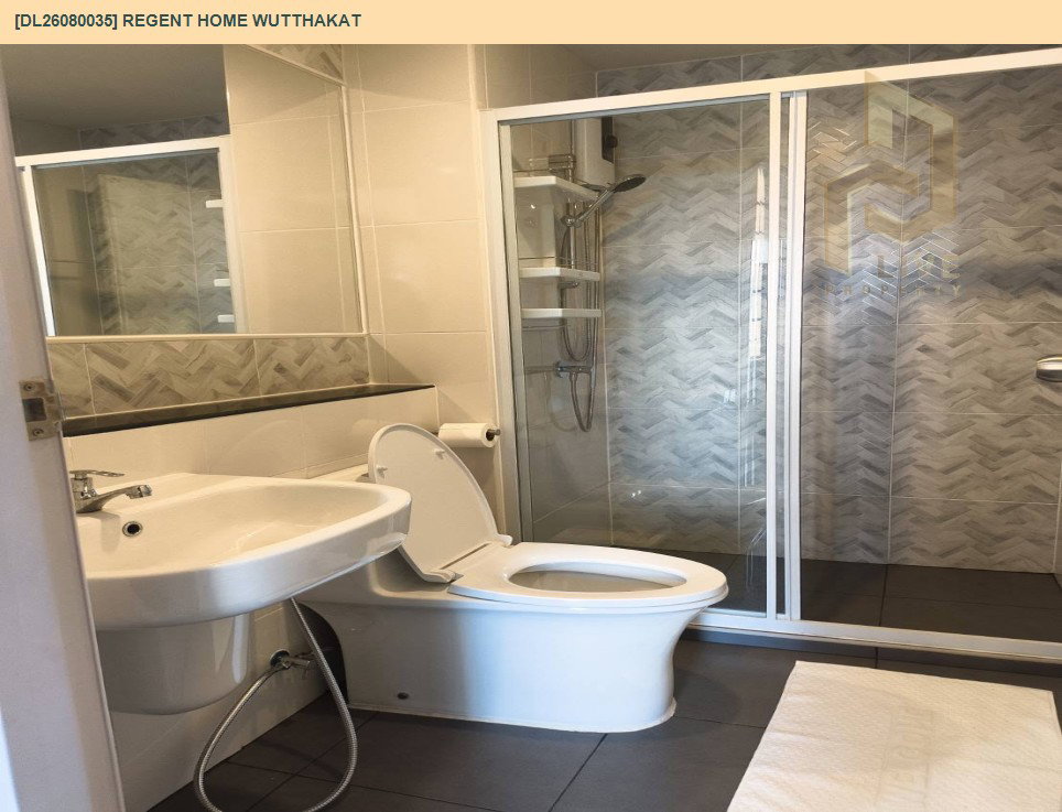 รูป DL26080035 ให้เช่าคอนโด รีเจ้นท์ โฮม วุฒากาศ (Regent Home Wutthakat) ใกล้ BTS วุฒากาศ พร้อมเข้าอยู่ โทรด่วน 0638692663 LineID @952jdxxk - รูปที่ 6/6