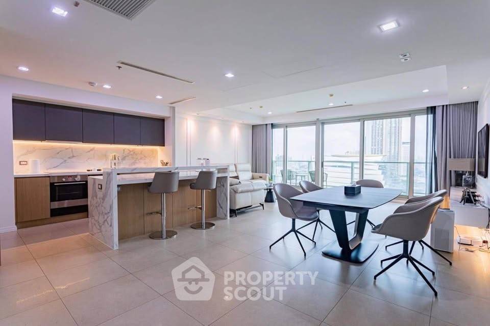 picture 2-BR Condo At The River Condominium, 25th-Floor, 400m to BTS Saphan Taksin (ID 3150974) - 3/9
