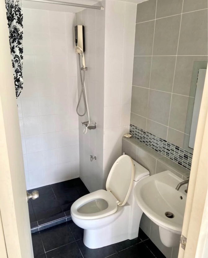 รูป ให้เช่า D Condo รามคำแหง 64 🏡 7,000 พร้อมอยู่‼️ ใกล้รถไฟฟ้า #ตอบแชทไว🔥🔥 รหัส B844 - รูปที่ 3/6