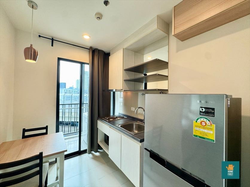 รูป Rent The Base Park West 26 ตรม. ห้องสวย เฟอร์ครบ มีเครื่องซักผ้า 12,000 บาท - รูปที่ 6/7