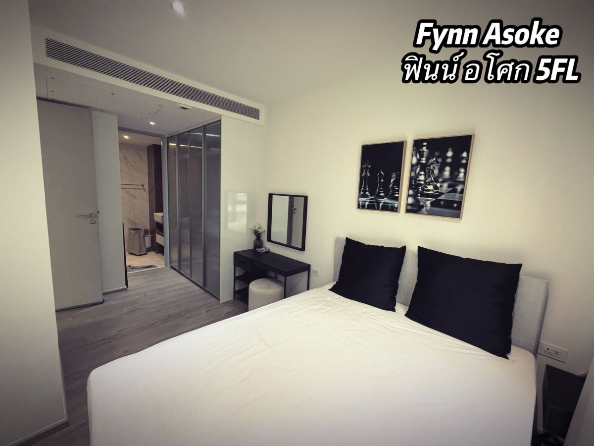 รูป 🌳🌳For rent Fynn Asoke condo 🌳🌳 ห้องสวย พร้อมอยู่ แต่งสวย จัดเต็ม มีหลายห้องให้เลือกชม ID LINE : @190evxgl - รูปที่ 3/12