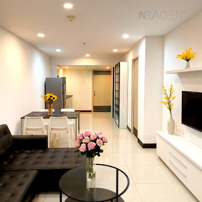 Condos for rent : For Rent Condo SUPALAI PREMIER RATCHATHEWI Building 1, Floor 32,1 bed room, Room size 60.00 sqm