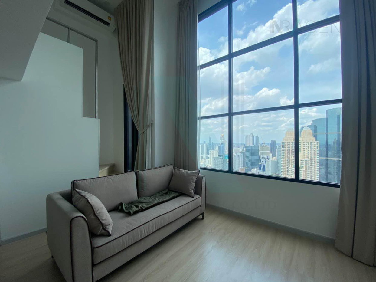 รูป 🚩 ขายคอนโด ไนท์บริดจ์ ไพร์ม สาทร อาคาร 1 ชั้น 42 Duplex ขนาด 37.00 ตรม ใกล้ Empire Tower - รูปที่ 3/8