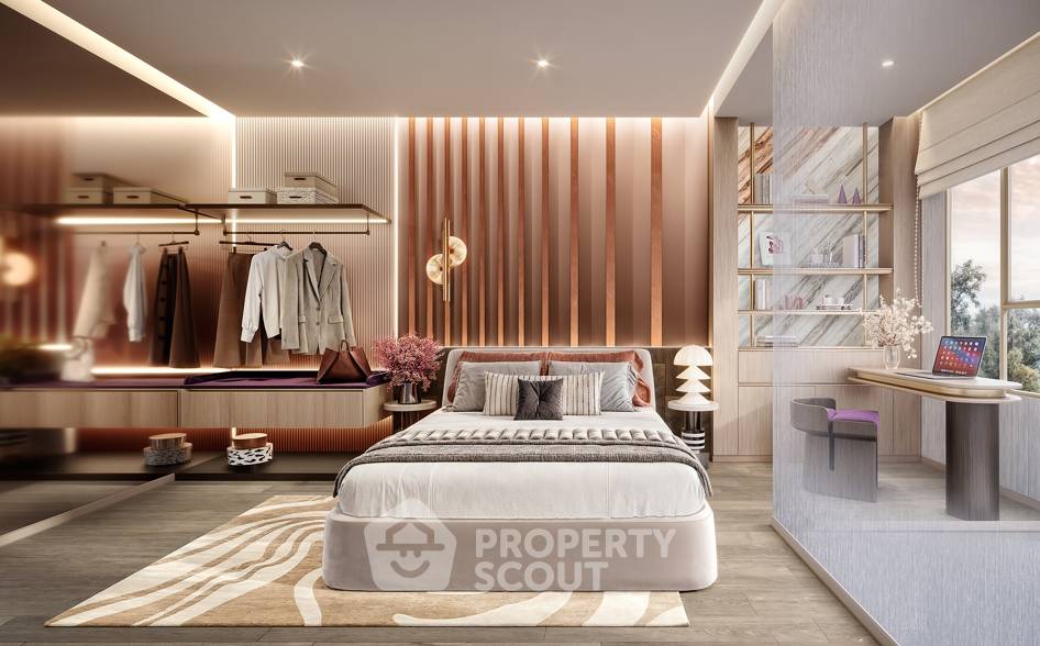 รูป 1 ห้องนอน 35 ตร.ม. ชั้น 2 ที่ Life Sathorn Narathiwas 22 ใกล้ช่องนนทรี (ID 3151731) - รูปที่ 3/5