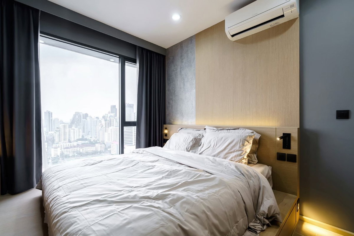 รูป ขาย IDEO Mobi Asoke 1 ห้องนอน ชั้นสูง 32 ตร.ม. ใกล้ MRT เพชรบุรี และ BTS อโศก พร้อมเข้าอยู่ - รูปที่ 12/13