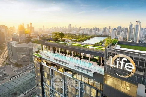 คอนโด 1 ห้องนอน ให้เช่า LIFE Rama 4 - Asoke ใกล้ MRT Queen Sirikit 400 ม. (ID 3148537)