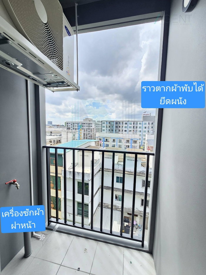 รูป ให้เช่าคอนโด ดิ ออริจิ้น บางแค อาคาร D ชั้น 7 สตูดิโอ ขนาด 24 ตรม ใกล้ MRT บางแค - รูปที่ 8/8