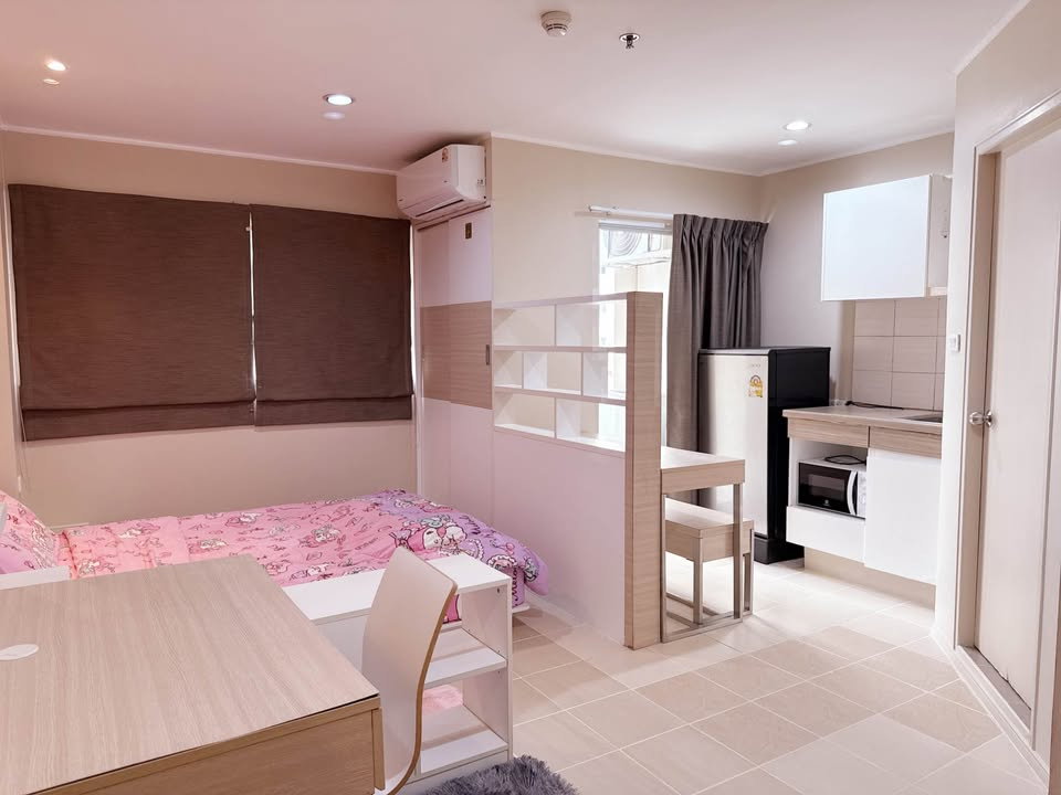รูป 📢 ขาย Lumpini CondoTown Ramindra - Nawamin ห้องสวยพร้อมอยู่ เฟอร์นิเจอร์ครบ  ใกล้รถไฟฟ้าสายสีชมพู สถานีคู้บอน ✅สถานีรามอินทรา 83 (สินแพทย์) - รูปที่ 4/10