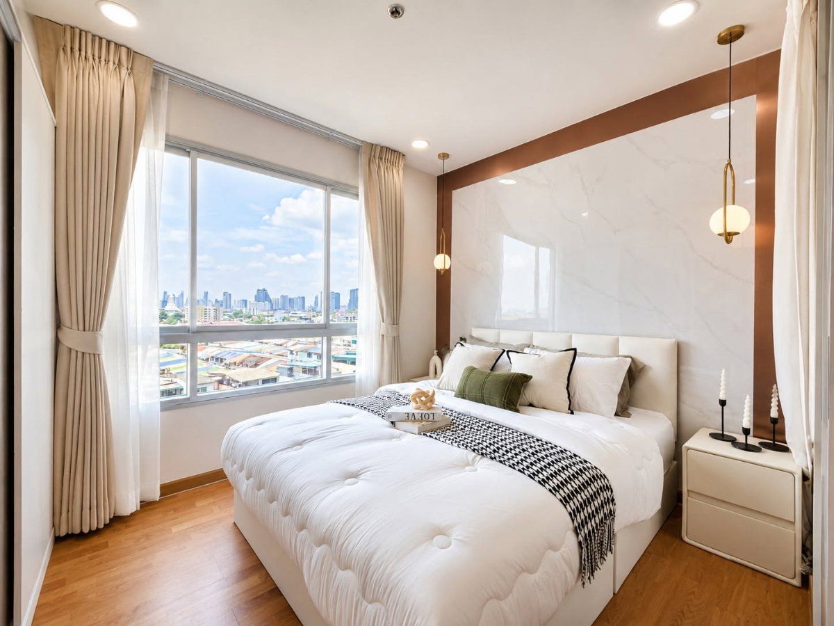 รูป 📢 ขาย The President Sathorn – Ratchahruek ตกแต่งใหม่พร้อมเฟอร์นิเจอร์และเครื่องใช้ไฟฟ้าครบชุด ✅ติดรถไฟฟ้า BTS/MRT บางหว้า - รูปที่ 1/9