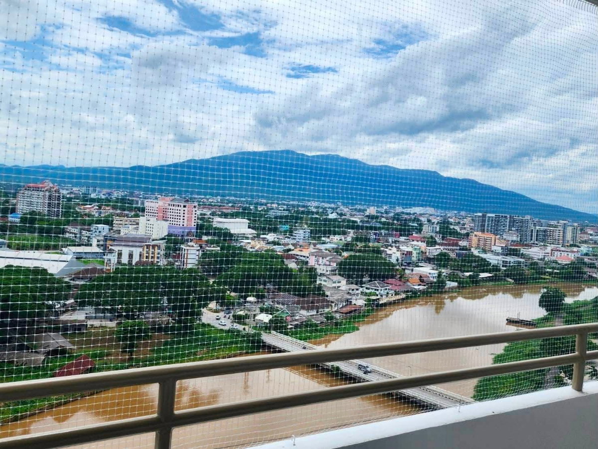 รูป 🏙️✨ ให้เช่าคอนโดห้องใหญ่ 125 ตร.ม. ใจกลางเมือง 2 ห้องนอน ใกล้ไนท์บาซาร์ เพียง 30,000 บาท/เดือน ✨🏙️ #A9-C1369 - รูปที่ 13/14