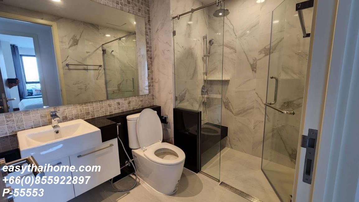 รูป P-55553 ให้เช่า (ศุภาลัย พรีเมียร์ เจริญนคร) | 1 ห้องนอน | วิวเมือง | เฟอร์นิเจอร์ครบ | พร้อมเข้าอยู่ 📞 Line ID: @easythaihome | 085-592-2897 - รูปที่ 7/8