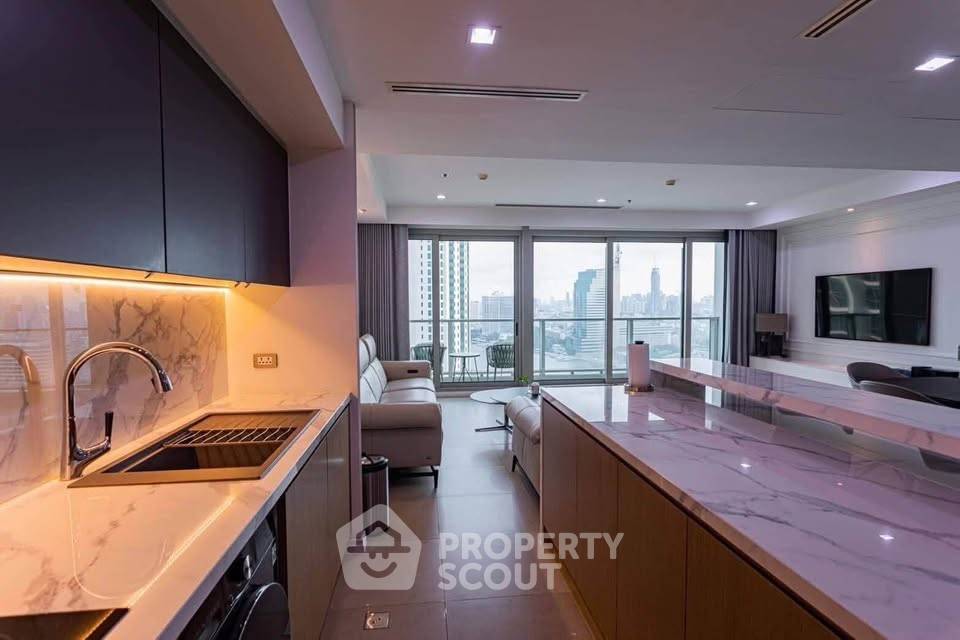 picture 2-BR Condo At The River Condominium, 25th-Floor, 400m to BTS Saphan Taksin (ID 3150974) - 5/9