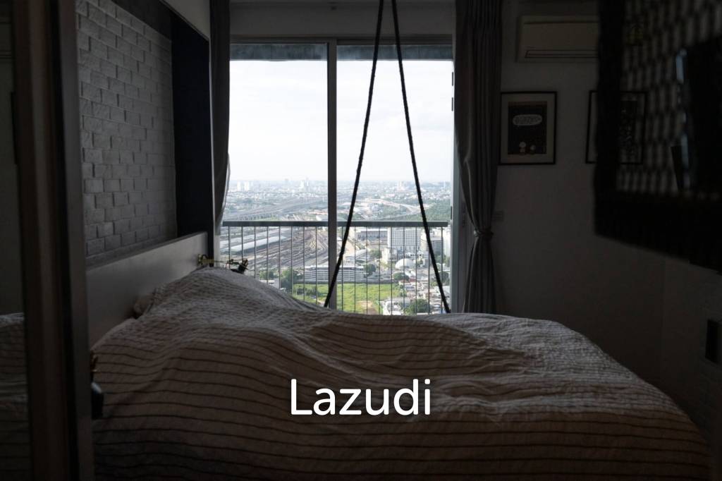 รูป 45 sqm high floor 1 bedroom condo Rhythm Phahol-Ari Phaya Thai Bangkok - รูปที่ 9/11