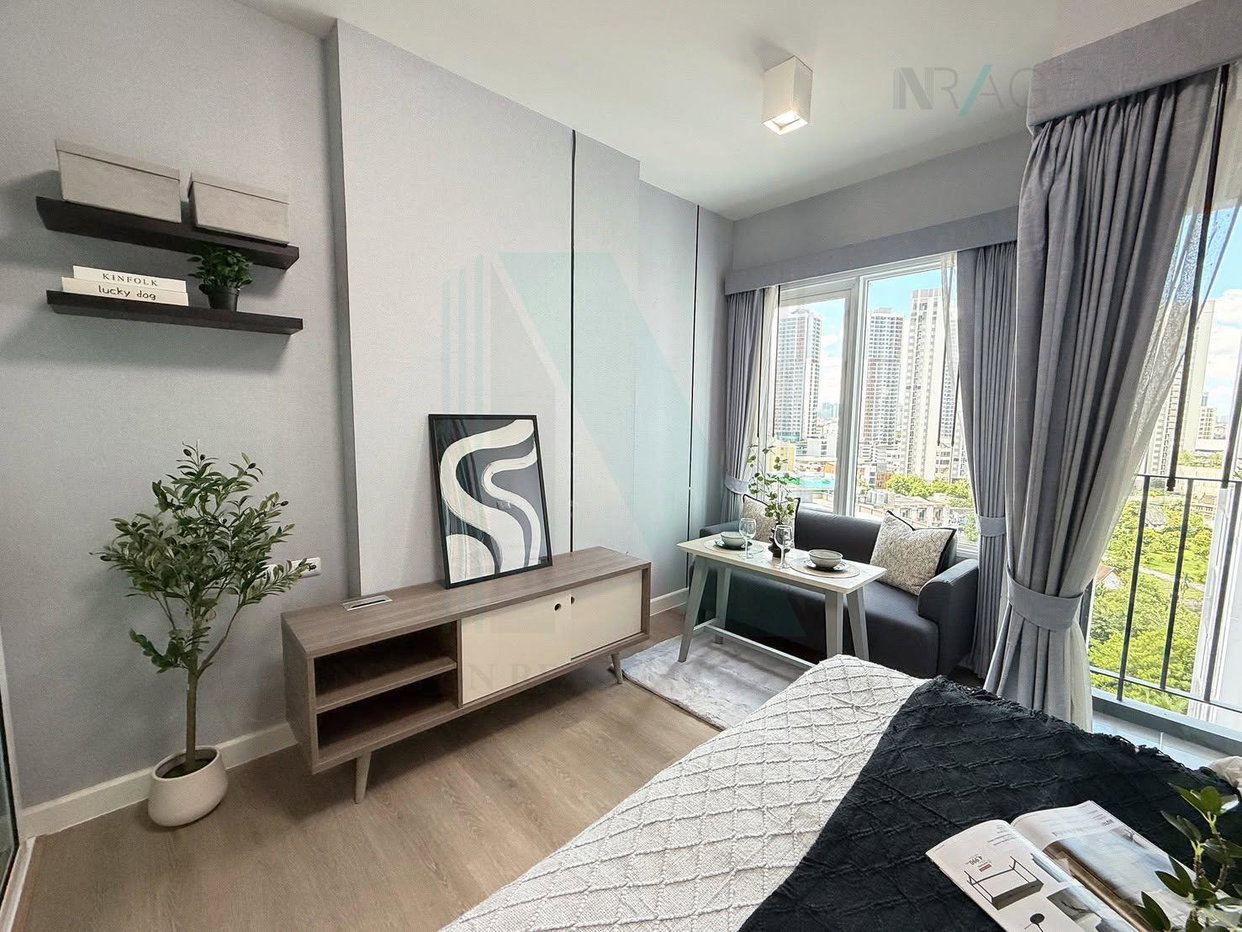 picture 🚩 For Sell Condo CHAPTER ONE ECO RATCHADA - HUAI KHWANG Building D, Floor 11,Studio, Room size 23 sqm - 3/8