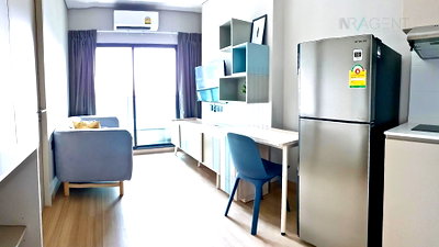 Condos for sale : 📌 For Sell Condo LUMPINI SUITE PHETCHABURI - MAKKASAN Building 1, Floor 34,1 bed room, Room size 27.00 sqm