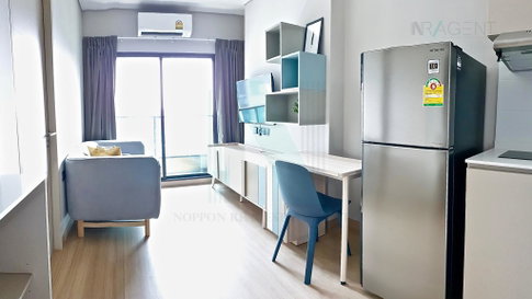 📌 ขายคอนโด ลุมพินี สวีท เพชรบุรี-มักกะสัน อาคาร 1 ชั้น 34 1 ห้องนอน ขนาด 27.00 ตรม ใกล้ ตลาดธนภูมิ