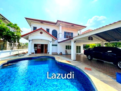 บ้านเดี่ยว พัทยา : ขายวิลล่าส่วนตัว 2 ชั้นพร้อมสระว่ายน้ำ ในนาจอมเทียน