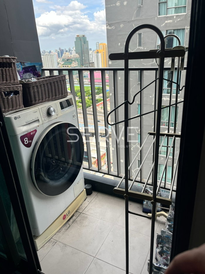 รูป 🔥3.25MB- ห้องสตูดิโอ กั้นเป็นสัดส่วน ตกแต่งครบ ชั้นสูง วิวดี เฟอร์แน่น พร้อมอยู่ ส่วนกลางจัดเต็ม คอนโดทำเลดี ใกล้ MRT พระราม 9  @ Life Asoke Rama 9 - รูปที่ 3/8