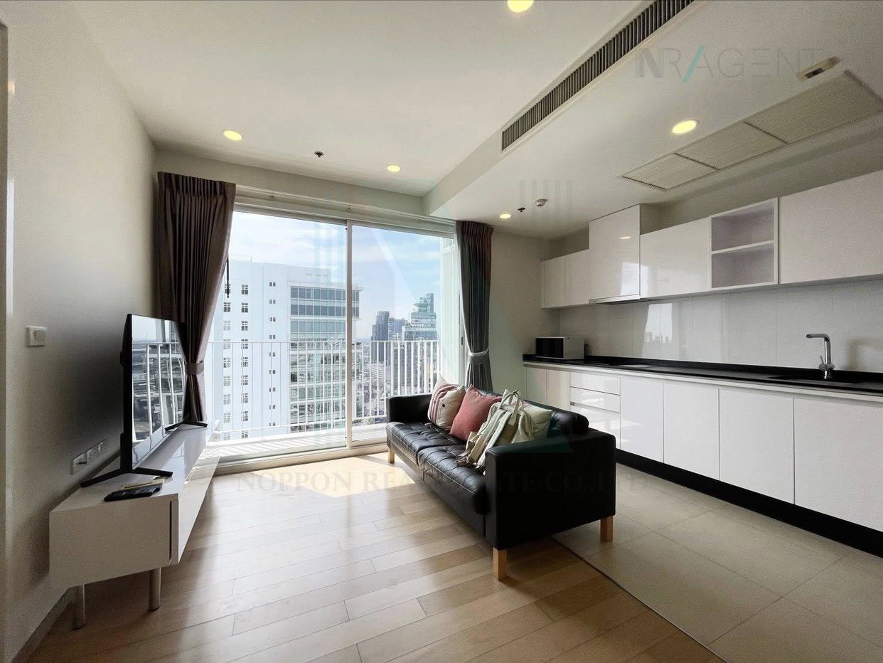 picture 🚩 For Sell Condo HQ THONGLOR Building 1, Floor 28,1 bed room, Room size 43 sqm - 3/8