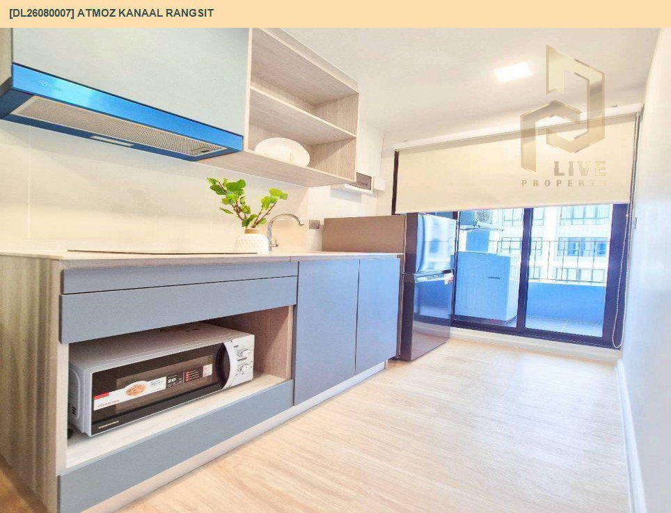 รูป DL26080007 ให้เช่าคอนโด แอทโมซ คาแนล รังสิต (Atmoz Kanaal Rangsit) ใกล้ - พร้อมเข้าอยู่ โทรด่วน 0638692663 LineID @952jdxxk - รูปที่ 12/15
