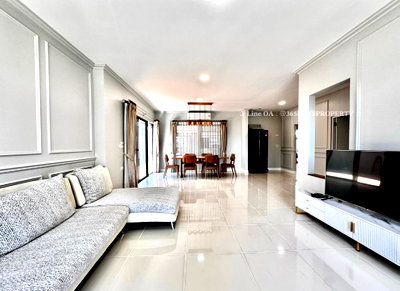บ้านเดี่ยวให้เช่า : Call : 094-564-8492 บ้านมัณฑนา รามอินทรา-วงแหวน เช่าบ้านเดี่ยว 6 ห้องนอน 2 หลังคู่ หลังบ้านต่อกัน พร้อมห้องแม่บ้าน ทำเลดี ใกล้แฟชั่นไอส์แลนด์