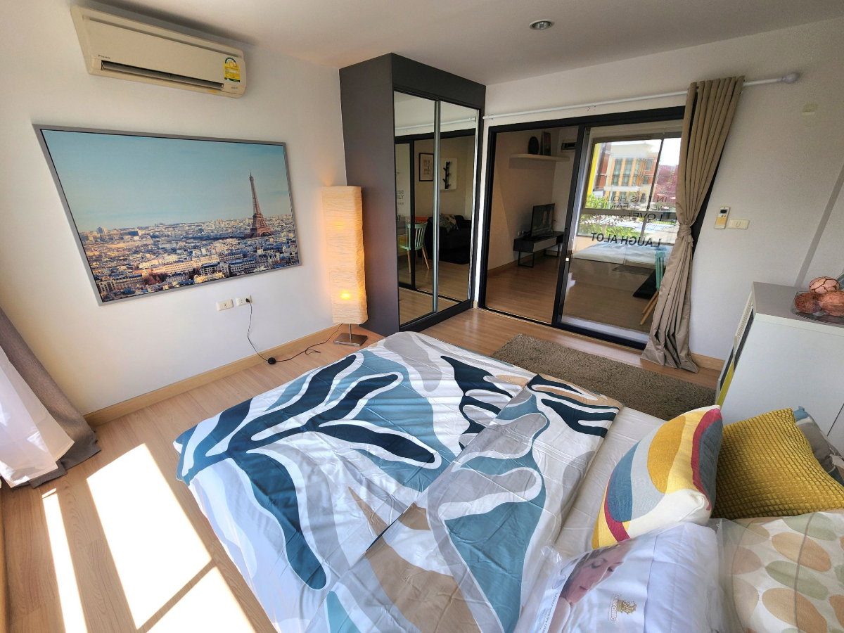 รูป มีห้องไซส์นี้กลับมาว่างครับ**ห้องนี้ไม่ว่างครับผม 42ตรม. แต่งสวยครัวปิด ใหญ่สุด!!** ให้เช่า The Niche Mono บางนา **แต่งจัดเต็ม มีเครื่องซักผ้าSN431.44 - รูปที่ 34/55