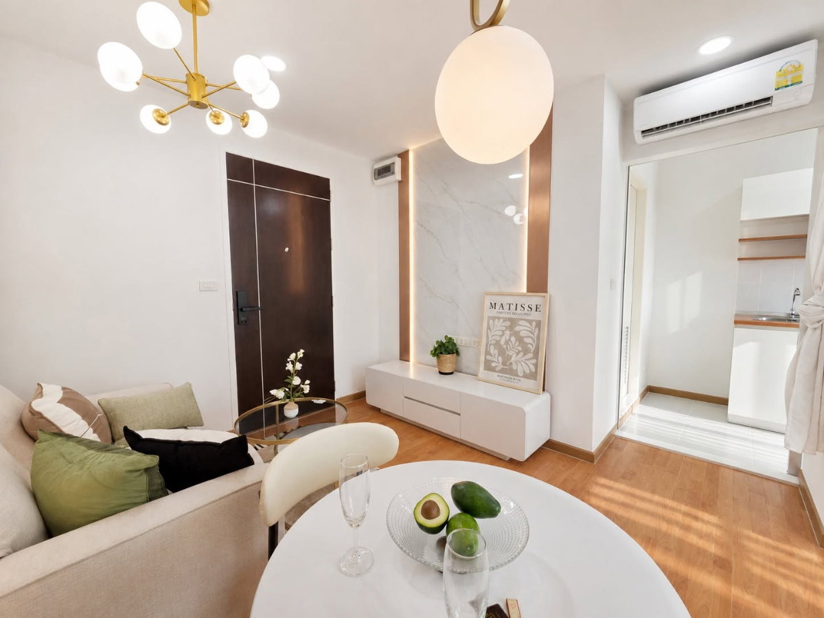 รูป 📢 ขาย The President Sathorn – Ratchahruek ตกแต่งใหม่พร้อมเฟอร์นิเจอร์และเครื่องใช้ไฟฟ้าครบชุด ✅ติดรถไฟฟ้า BTS/MRT บางหว้า - รูปที่ 6/9