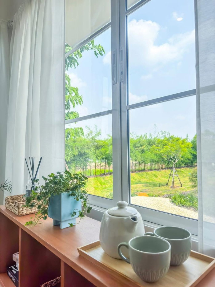 รูป บ้านสวนสวย พร้อมเฟอร์ บรรยกาศดีสไตล์มูจิ เหมาะทำบ้านพักตากอากาศหรือลงทุน - รูปที่ 7/12