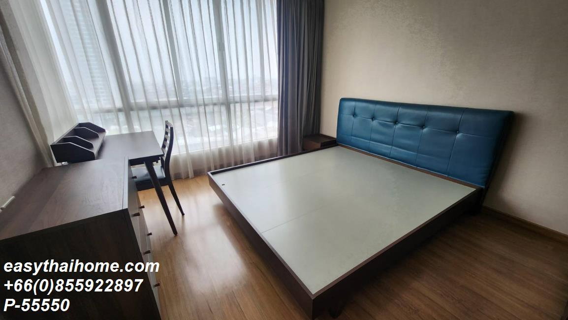 รูป P-55550 ให้เช่า (เดอะ ทรี บางโพ สเตชั่น) | 2 ห้องนอน 2 ห้องน้ำ | วิวเมือง | เฟอร์นิเจอร์ครบ | พร้อมเข้าอยู่ 📞 Line ID: @easythaihome | 085-592-2897 - รูปที่ 9/10