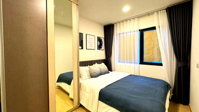 Condos for rent : For rent Chewathai Hallmark Ladprao - Chokchai 4 near MRT Chokchai 4, beautiful room, ready to move in.