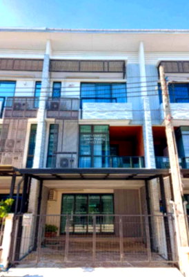 Townhouses for rent Samut Prakarn : For Rent Townhouse/Townhome  , PLEX BANGNA , wide frontage , Bang Kaeo , Bang Phli , Samut Prakarn , CX-123906 ✅ Live chat with us ADD LINE @connexproperty ✅