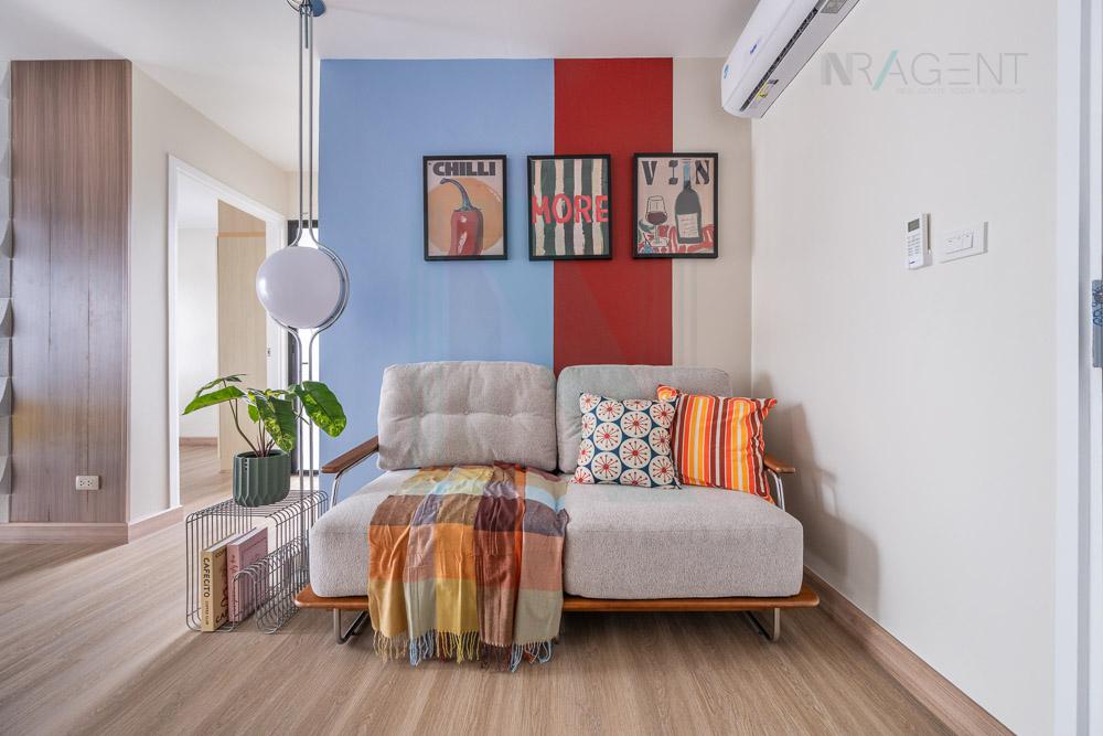 picture 🚩 For Sell Condo ICONDO NGAMWONGWAN Building L1, Floor 6,2 bed room, Room size 48 sqm - 4/8