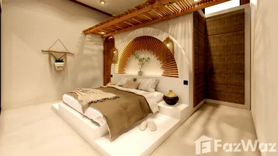 Houses for sale Ko Samui Surat Thani : Leasehold Offplan Balinese Pool Villas in Maenam 6489462