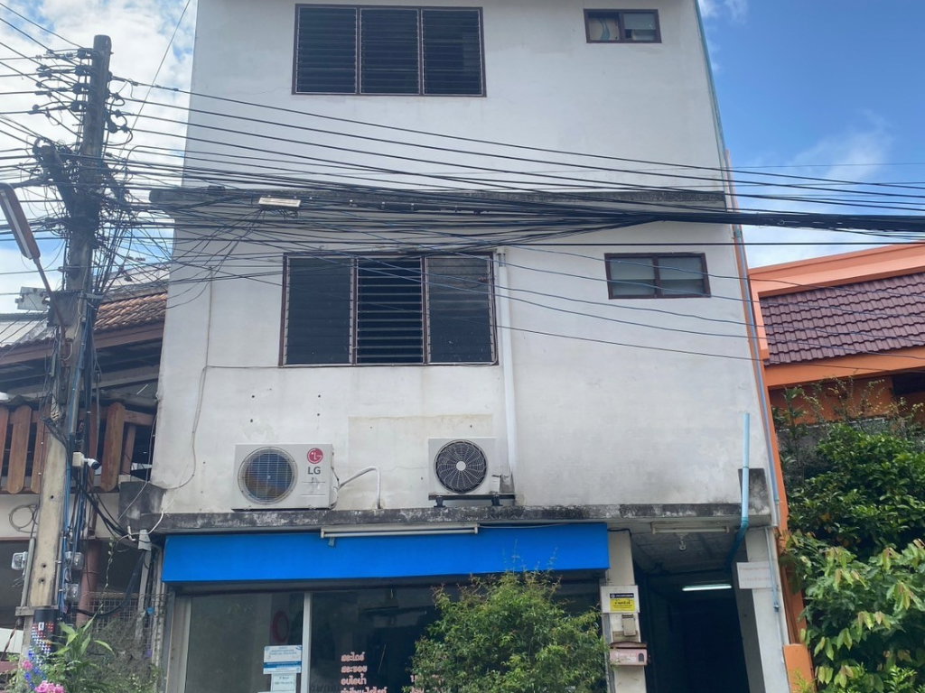 รูป ขายหอพัก อาคารพาณิชย์ 3 ชั้น ทำเลดี หลังมหาวิทยาลัยเชียงใหม่ (ID:055BS) - รูปที่ 3/8