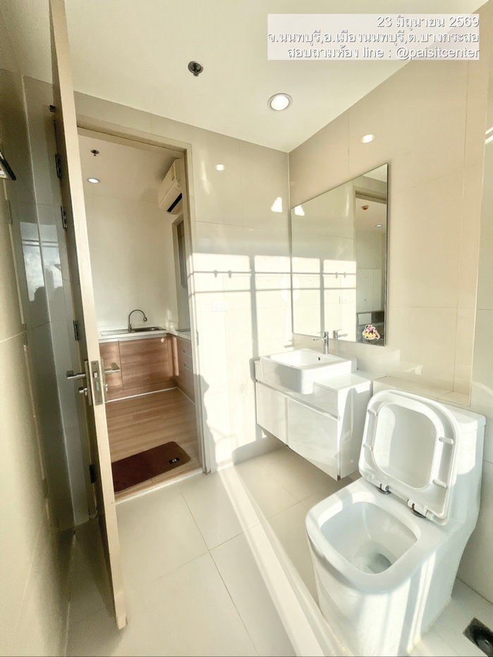 รูป ขายเดอะโฮเทล เซอร์วิส คอนโด (The Hotel Serviced Condo) #ใกล้MRTบางกระสอ - รูปที่ 6/8