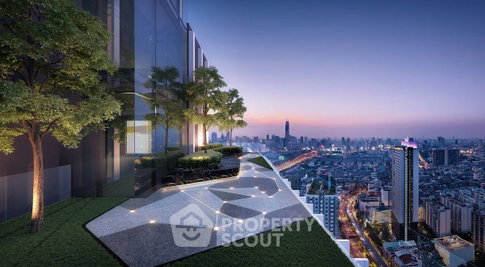 1-BR 40 Sqm Condo At KnightsBridge Space Rama 9, 300m To MRT Phra Ram 9 (ID 3153476)